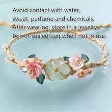 1pc Exquisite Adjustable Bracelet, Birthday Gift For Best Friend, All Season Holiday Gift - Multicolor - View 5