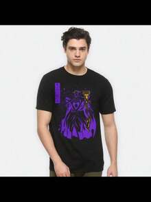Overlord Ainz Ooal Gown T-Shirt, Cotton Tee, Men's Women's Sizes - màu đen - Xem 1