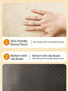 Ultra Soft Plush Cat Bed - Warm Pet Nest With Anti-Slip Base, Luxury Mattress For Cats & Small Dogs, Essential Pet Supplies - Multicolor - View 7