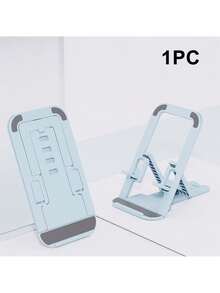 Foldable Desktop Phone Holder, Card-Style Tablet Stand, Ultra-Thin 4-Level Adjustable Holder - Multicolor - View 8