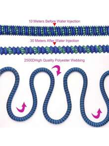 1pc New Extendable Garden Hose 25 Feet-100 Feet-Durable Hose Expandable Hose Pipe Set - Multicolor - View 3