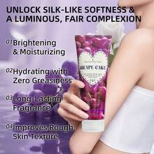 236毫升蛋糕美白葡萄身体乳，持久留香，保湿滋养，改善粗糙肌肤，全身保湿，学生适用，小众香型，深层滋养，修复干燥，改善脱皮，清爽不油腻 - 葡萄身體乳 - 查看 6