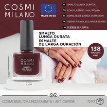 COSMI MILANO Esmalte de uñas - VERDE MILITARE 218+BLU PETROLIO 219+VINACCIA VINO 138 - Ver 7