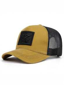 2026 New Minimalist Fashion Hip-Hop Cap With CA Embroidery, Street Style Skateboard Hat, Outdoor Sports Sun Hat, Casual Commute Decorative Baseball Cap, Unisex Creative Breathable Mesh Cap - CA Suede - View 13