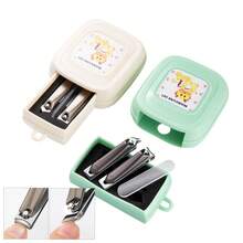 3Pcs/Set Nail Clipper Set Stainless Steel Nail Cutter Portable Manicure Set Nano Glass Nail File Manicure & Pedicure Tools - Multicolor - View 1