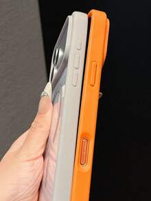 Lyxigt klart genomskinligt magnetiskt telefonskal kompatibelt med 17ProMax 17Pro 17Air 17 Pro Max 16 Pro Max 16 Pro 16 magnetiskt trådlöst laddande stötsäkert bakstycke - Grå - Visa 4