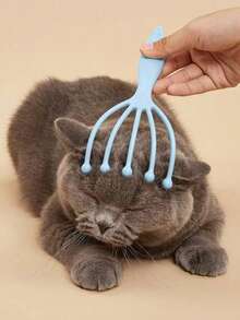 1pc Plastic Five-Claw Ball Massager For Pet Massage & Interaction - Multicolor - View 7