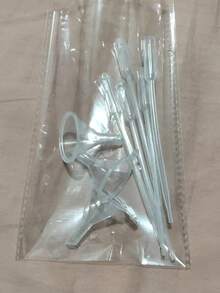 [2/5/10/20个装] 专业香水补充泵头，优雅化妆品分装工具，适用于旅行装香水瓶，防漏液体喷雾器，女士便携式美容配件，清洁必备，小型漏斗替代品，礼品之选 - 無色 - 查看 13