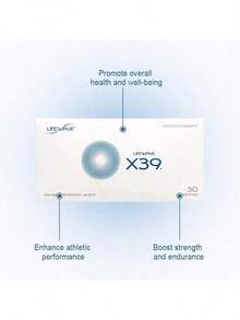 LifeWave X39 Patches- Supports Improvements Of Strength And Stamina,Body Care - Supports Improved Exercise Performance- No Or Stimulants - Innovative Patch Technology For Enhanced Wellness -30 Pieces Per Pack,Keep Your Body Healthy And Rejuvenate You - 2pcs - 查看 3