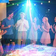 Party Lights, DJ Disco Lights, Laser Pattern Projector, USB Powered, Remote & Sound Activated Portable, Suitable For Home Party Decor, Stage Celebration, Dancing, Karaoke, Holiday Gathering, Camping Atmosphere Lights - Atmosphere Lights - View 8