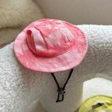 1pc Pet Dog/Cat Breathable Sun Hat, Summer Sunscreen Hat With Ear Holes, Cute & Fashionable Accessory - Multicolor - View 22