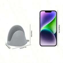 1Pc Silicone Two-Finger Anti-Scald Glove, Heat Resistant Kitchen Oven Mitt, Non-Slip Bowl & Plate Holder Clip For Baking, Cooking & Air Fryer - View 5