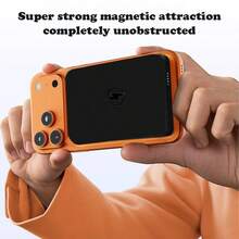 MagSafe Compatible Portable Charger, 5000mAh/10000mAh  Magnetic Power Bank For IPhone 17/16/15/14/13/12,Battery Pack, Easter/Mother's Day/Father's Day/Holiday Gift, Outdoor Travel Use - Black - View 3