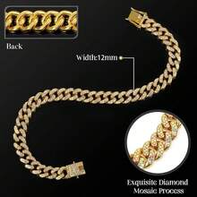 Classic Cuban Chain Pet Necklace, Fashionable Luxury Pet Collar, Made Of Zinc Alloy, Shiny Hip-Hop Design, Adjustable Comfortable Fit, Suitable For Small And Large Pets - Multicolor - View 4