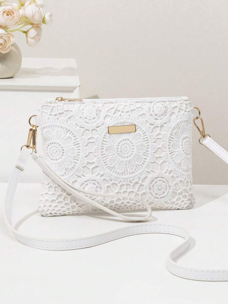 Mini Beach Bag Wristlet Coin Purse Women's Shoulder Crossbody Bag