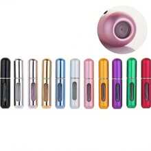 1pc 5ml Refillable Mini Perfume Spray Bottle With Travel Perfume Pump Case - Multicolor 2 - View 3