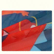 1 pieza Cortina de aislamiento térmico magnético de doble capa, bloquea los rayos UV y protege la privacidad - Doble apertura magnética - Ver 3