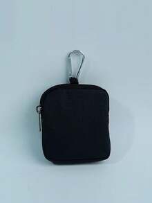 1pc Dog Training Pouch With Leash, Handheld Dog Treat Bag With Carabiner, Suitable For Pet Dog Travel Or Outdoor Use, Poop Bag Dispenser, Zipper Design To Prevent Leakage, Convenient For Dog Training, Oxford Cloth Wallet-Style Storage Bag, Zipper Closure For Safety, Geometric Pattern Design, Suitable For Sports - Multicolor - View 10