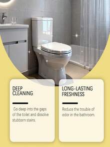 jakehoe 杰克豪马桶清洁片，日常清洁马桶釉面，去除污渍，泡沫清洁片 - 固體 - 查看 4