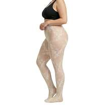 5 đôi tất lưới ren jacquard mỏng, họa tiết cổ điển, gợi cảm, ôm sát, đa năng, có độ co giãn cao. - Nhiều màu - Xem 11