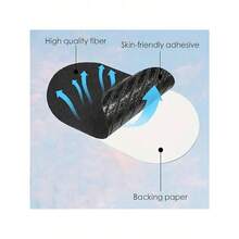 100pcs Anti-Snoring & Teeth Grinding Strips - No Residue Removal, Strong Fixation - Suitable For Snoring, Sleep Apnea, Sensitive Teeth, Breathable Night Patches (Black) - Fit For S Size - 100PCS - View 3
