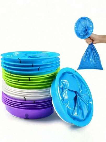 10/5个装呕吐袋，晕车袋，便携式车载呕吐袋，适用于幼儿园、医院、学校，一次性使用，适合晕车和钓鱼爱好者，居家收纳，适合赠送给女士、母亲、朋友、女朋友和男朋友。是生日、婚礼、周年纪念日、复活节、返校、愚人节惊喜礼物的完美之选。这款产品几乎完美。