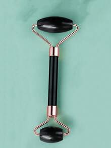 2Pcs Set Facial Beauty Massage Set, ABS Resin Material Double Head Roller Massage, Triangle Scraping Board, Soft Silicone Ice Mold, Body Gua Sha Massage Tools Set - View 19