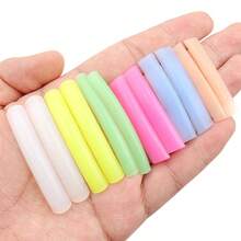 6 Pairs Rainbow Eyelash Perm Silicone Pads, Reusable Lash Lift Silicone Strips, Professional Eyelash Extension Helper, Soft Silicone Lash Grafting Auxiliary Tool For Salon & Home Use - Multicolor - View 5