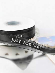 1卷40码礼品包装缎带，手工缎带，适用于蛋糕礼品包装、白色或鲜花花束、节日派对装饰蝴蝶结缎带，可用于DIY手工、婚礼、情人节、母亲节、礼品包装、花束、蛋糕和花束蝴蝶结装饰、蝴蝶结制作和派对装饰 - 彩色 - 查看 13