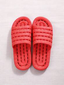 Summer Breathable Hollow Slippers, Non-Slip Bathroom Slippers, Unisex Soft Sole Sandals - Slippers - View 30