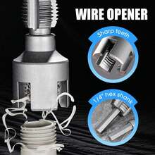 4Pcs/Set Internal & External Pipe Threading Tool(1/2'' 3/4'' Dies), 2026 New Function Pipe Thread Cutting Tool, Electric Drill Compatible PVC & Plastic Pipe Threader Kit For Home Repair - Multicolor - View 5