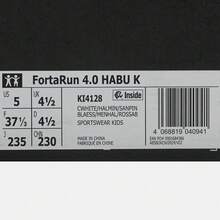 Adidas Girls' FortaRun 4.0 HABU K Casual Low-Top Shoes KI4128 - Baby Pink - View 6