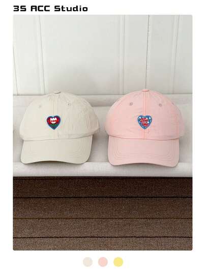 Mũ lưỡi trai Dopamine màu sắc tươi sáng, nhanh khô, nhẹ, thoáng khí, chống nắng, thích hợp cho các hoạt động ngoài trời, thiết kế unisex, phù hợp cho mùa xuân và mùa hè.