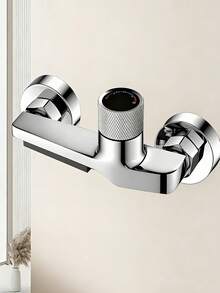 1 Vòi sen tắm gắn tường hiện đại, kiểu thác nước, có van điều khiển nước nóng/lạnh, van ẩn 3 lỗ, bề mặt được đánh bóng với lớp lót bên trong, bao gồm phụ kiện lắp đặt, bề mặt bền và dễ lau chùi, kiểu dáng tối giản hiện đại, phù hợp cho bồn tắm, vòi sen và bồn rửa. Nâng cấp phòng tắm của bạn, món quà lý tưởng cho dịp lễ và lựa chọn cải tạo phòng tắm. - Bạc - Xem 12