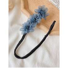 1个雪纺花朵发髻器，花朵发髻造型工具，蓬松发髻造型工具，发饰 - 多色 - 查看 8