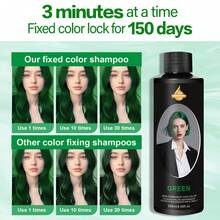 SUMIFANG 268ml Long-Lasting Multi-Color Hair Dye, Gentle Coloring With High Color Concentration, Non-Irritating Ingredients, Minimal Hair Damage, Highly Saturated Colors, Transparent & Luxurious Appearance, Easy To Use - Green - View 6