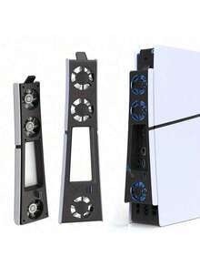 3 piezas Ventiladores de refrigeración silenciosos y de alta velocidad con luces LED de enfriamiento, refrigeración eficiente alimentada por USB, accesorio de refrigeración para PC de juegos de bajo ruido, regalo perfecto para fiestas - Ver 7