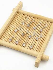 1 chiếc khuyên tai hình môi bằng bạc sterling 925 đính đá Zirconia, trang sức xỏ khuyên cơ thể thanh lịch, cá nhân hóa, quà tặng cho phụ nữ. - Bạc - Xem 7