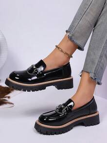 2025 European And American Style High-End Classic Ankle Boots, Round Toe Design - Non-Slip Rubber Sole, Cushioned Insole - The First Choice For Everyday And Formal Outings - Easy To Put On And Take Off Closure Design, Soft Lining, Wear-Resistant And Strong Grip. - 黑色 - 查看 4