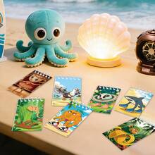 一套/12本 山海经主题笔记本，日程本，儿童记事本，生日礼物，完美的节日礼物，送给粉丝和朋友的礼物 - 彩色 - 查看 5