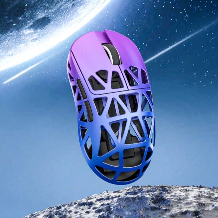 R2镁合金无线鼠标，PAW3950轻量级游戏电竞蓝牙三模式4K/8K鼠标 - 查看 1