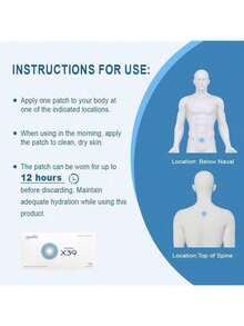 LifeWave X39 Patches- Supports Improvements Of Strength And Stamina,Body Care - Supports Improved Exercise Performance- No Or Stimulants - Innovative Patch Technology For Enhanced Wellness -30 Pieces Per Pack,Keep Your Body Healthy And Rejuvenate You - 2pcs - 查看 5