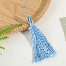 10pcs 13cm Polyester Silk Tassel Mixed Color Bookmarks, Curtain Sewing DIY Handicraft Decorative Hanging Ornaments - Tassels - View 17