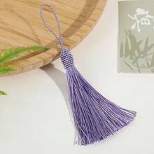 10pcs 13cm Polyester Silk Tassel Mixed Color Bookmarks, Curtain Sewing DIY Handicraft Decorative Hanging Ornaments - Tassels - View 26