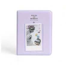 1pc Mini Photo Album With 64 Pockets For 3-Inch Instant Camera & Business Card, Compact And Cute Memory Book For Instant Cameras, Ideal Gift For Friends And Family - A - 查看 7