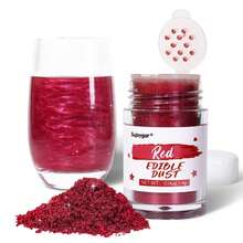 Edible Glimmer Powder,Edible Glitter For Drinks Desserts,Wine, Beverages, Candy,Cakes, Strawberries, Cookies, Fondant, Home Bakery Restaurant Vegan - View 6