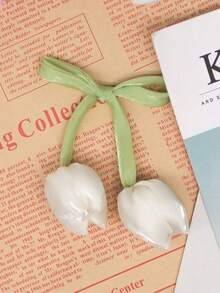 2 chiếc dây buộc rèm cửa sổ thiết kế hình hoa tulip, tua rua rèm cửa phòng khách mới, dải trang trí rèm dệt. - nhiều màu - Xem 15