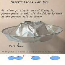 1件装美发披肩，可调节美发伞形披肩，理发披肩，可折叠美发伞形披肩，适合成人、女士、沙龙和家庭使用，可折叠美发帽 - 专业美发披肩，伞形美发外套，美发沙龙围裙，E - 理髮披肩斗篷 - 查看 8