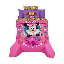PROVIDENCIA Disney Minnie Pink Double Quilt - Pink - View 1