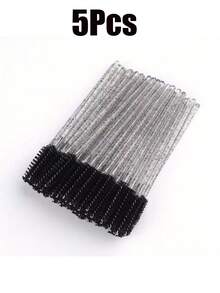 100pcs Disposable Mascara Wands, Suitable For Eyebrow/Eyelash Extension, Black - Black - View 12